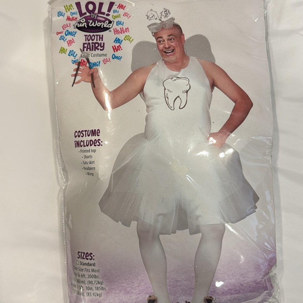 Halloween Costume: Tooth Fairy / LOL! By Fun World